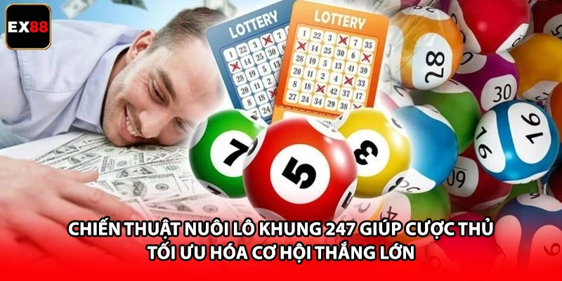 Chiến thuật nuôi lô khung 247 giúp cược thủ tối ưu hóa cơ hội thắng lớn